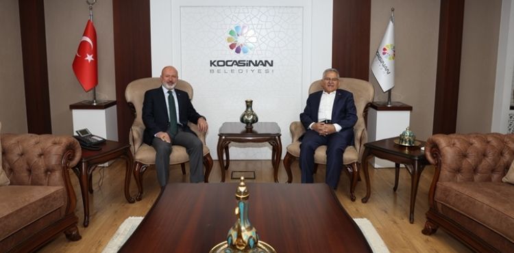 BAŞKAN BÜYÜKKILIÇ’TAN BAŞKAN ÇOLAKBAYRAKDAR’A ZİYARET