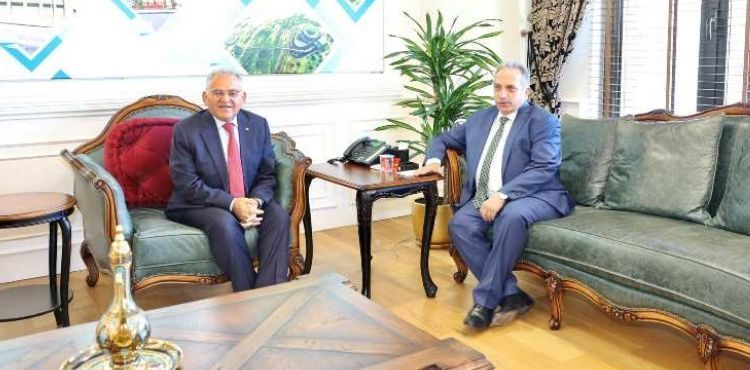 BAŞKAN BÜYÜKKILIÇ’TAN BAŞKAN YALÇIN’A ZİYARET