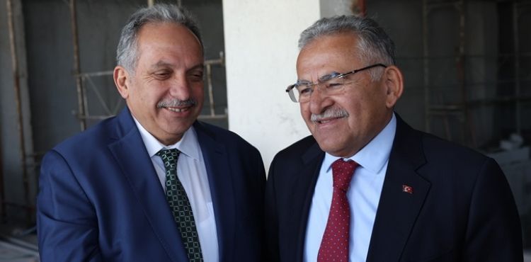 BAŞKAN BÜYÜKKILIÇ’TAN TALAS MEVLANA SOSYAL YAŞAM MERKEZİ’NDE İNCELEME