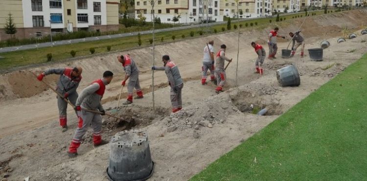 MELİKGAZİ GELECEĞE NEFES İÇİN, BİRÇOK MAHALLEDE FİDAN DİKİYOR