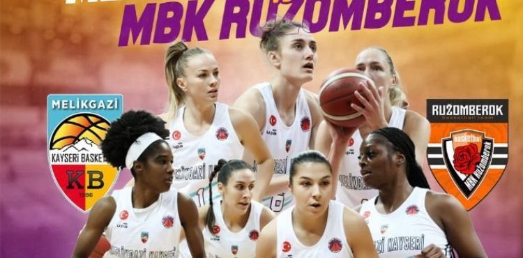 Kayseri Basketbol bugün Ruzomberok’u ağırlayacak