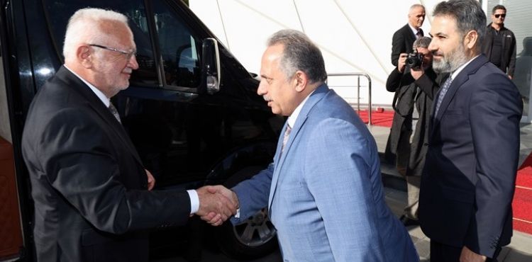 GENEL BAŞKAN VEKİLİ ELİTAŞ'TAN BAŞKAN YALÇIN'A ZİYARET