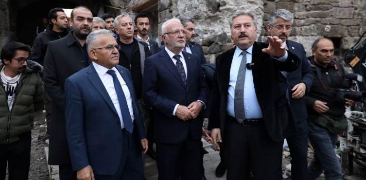 MUSTAFA ELİTAŞ MELİKGAZİ’NİN ÖRNEK PROJELERİNİ İNCELEDİ