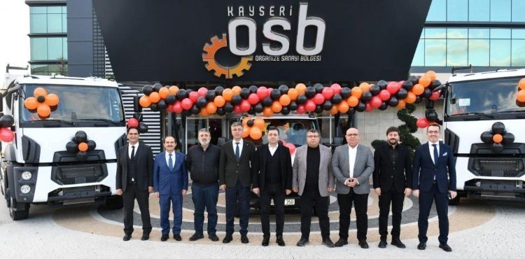 Kayseri OSB’nin Araç Filosuna 6 Yeni Araç Eklendi