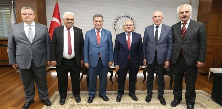 BAŞKAN BÜYÜKKILIÇ’A, KESOB BAŞKANI ODAKIR VE ODA BAŞKANLARINDAN ZİYARET