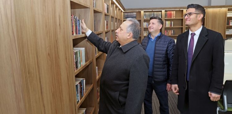 BAŞKAN YALÇIN'IN KÜTÜPHANELER GÜNÜ