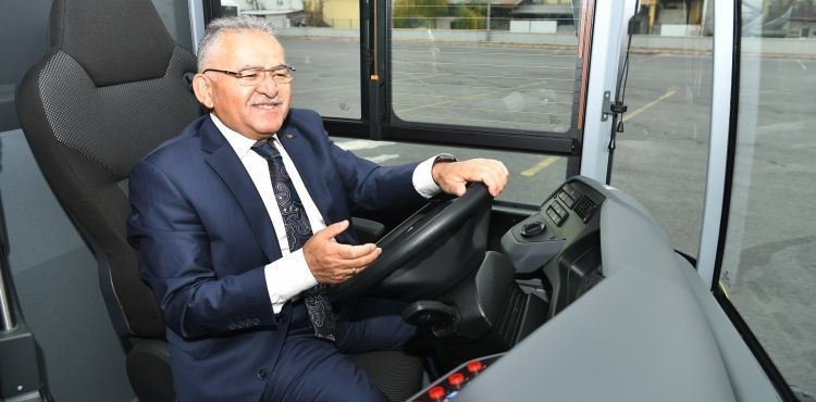 KAYSERİ BÜYÜKŞEHİR BELEDİYESİ, ÇEVRE DOSTU ULAŞIMA YATIRIM YAPIYOR