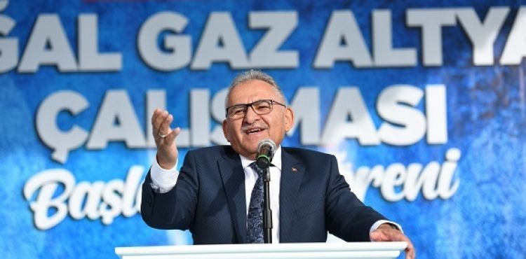 BAŞKAN BÜYÜKKILIÇ, 16 İLÇEYİ DOĞAL GAZ İLE BULUŞTURUYOR