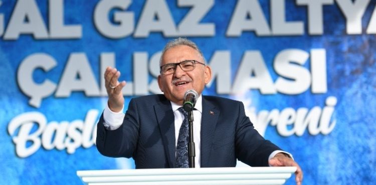 BAŞKAN BÜYÜKKILIÇ, 16 İLÇEYİ DOĞAL GAZ İLE BULUŞTURUYOR