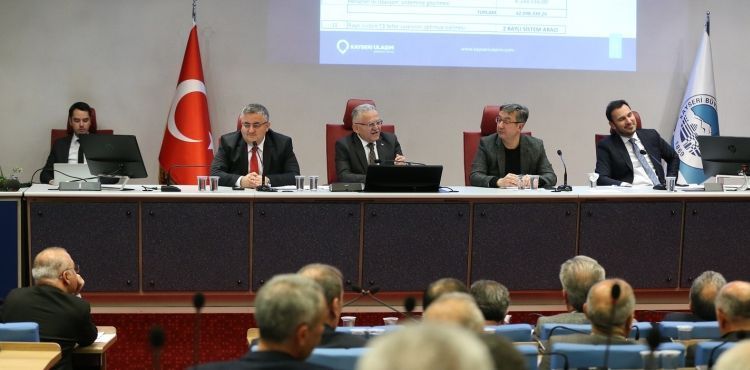 ULAŞIM A.Ş.’DEN MECLİS ÜYELERİNE SUNUM