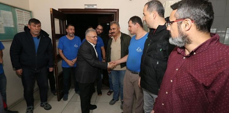 BAŞKAN BÜYÜKKILIÇ, KAYSERİ OSB’DE FİRMALARI ZİYARET ETTİ