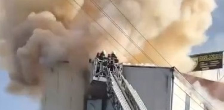 Eski Sanayi’de yangın
