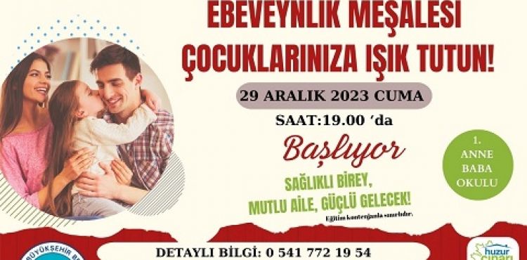 KAYMEK’TEN “EBEVEYNLİK MEŞALESİ: ÇOCUKLARINIZA IŞIK” TUTUN EĞİTİM PROGRAMI