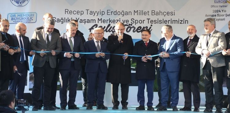 BÜYÜKŞEHİR’İN SAĞLIKLI YAŞAM MERKEZİ VE SPOR TESİSLERİ’NE MUHTEŞEM AÇILIŞ