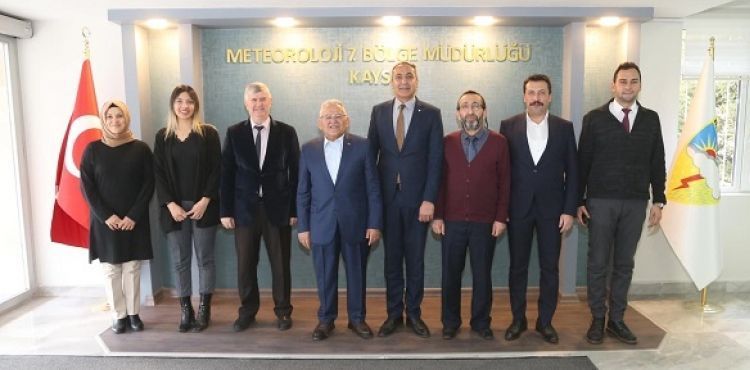 BÜYÜKKILIÇ’TAN METEOROLOJİ 7’NCİ BÖLGE MÜDÜRÜ EROL’A ZİYARET