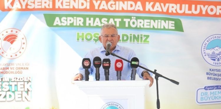 KAYSERİ BÜYÜKŞEHİR’DEN 2023 YILINDA TARIMSAL ÜRETİME 412 TON TOHUM DESTEĞİ