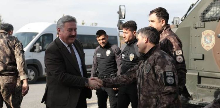 Başkan Palancıoğlu Bahçelievler Polis Noktasını Ziyaret Etti