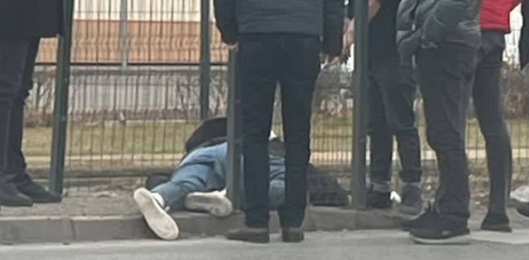 Doğu Terminalinde kaza: Motosiklet sürücüsü ağır yaralandı