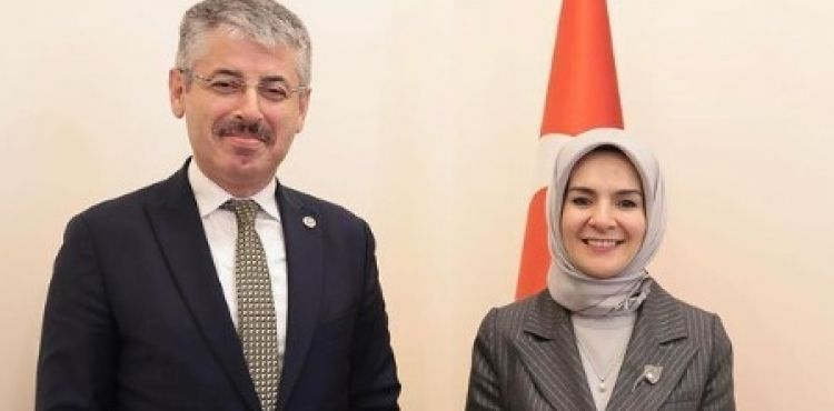Vekil Çopuroğlu, TV dizileriyle ilgili Bakan Göktaş ile görüştü