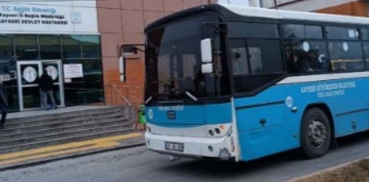 Otobüs şoföründen örnek davranış: bayılan yolcuyu hastaneye yetiştirdi
