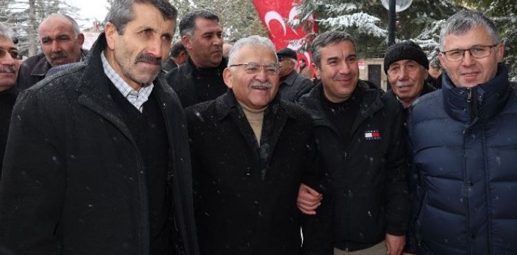 BAŞKAN BÜYÜKKILIÇ, SARIZ’DA KONUŞTU: “USTALIK ESERLERİMİZİ SİZLERLE BULUŞTURACAĞIZ”