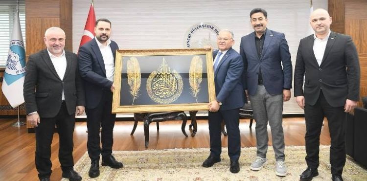 BÜYÜKKILIÇ, ÖZ TAŞIMA-İŞ VE HİZMET-İŞ SENDİKA TEMSİLCİLERİNİ AĞIRLADI