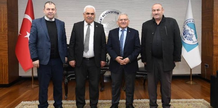 BAŞKAN BÜYÜKKILIÇ, HALK OTOBÜSÇÜLERİ ODASI YÖNETİMİNİ AĞIRLADI
