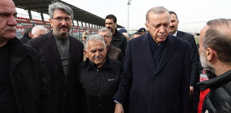 BAŞKAN BÜYÜKKILIÇ: “YÜZYILIN AFETİ, YÜZYILIN DAYANIŞMASINA DÖNÜŞTÜ”