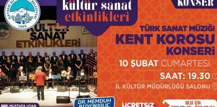 BYKEHR'DEN TRK SANAT MZ KENT KOROSU KONSER