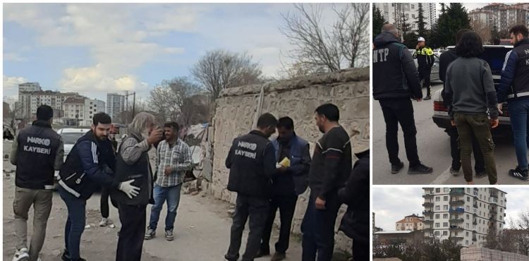 Narkoalan uygulamasında 54 araç 235 kişi sorgulandı