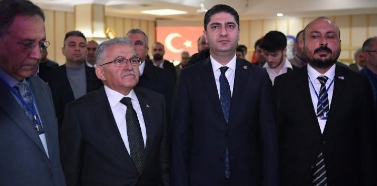 BÜYÜKKILIÇ, TMMOB KAYSERİ ŞUBE BAŞKANLIĞI’NIN 17’NCİ OLAĞAN GENEL KURULU’NA KATILDI