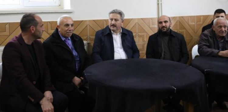 BAŞKAN PALANCIOĞLU, MAHALLE ZİYARETLERİNE DEVAM EDİYOR