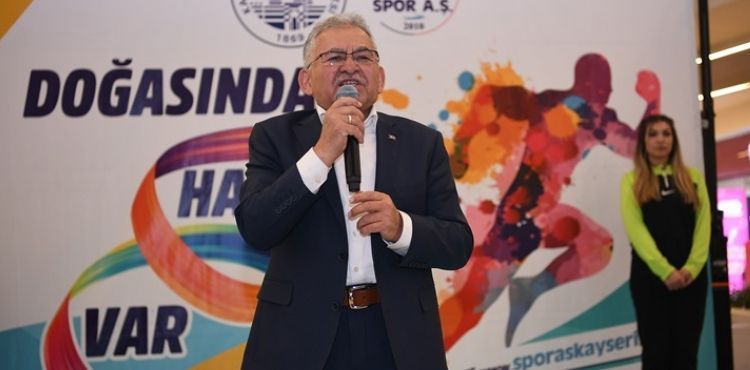 BAŞKAN BÜYÜKKILIÇ, KAYSERİ’Yİ SPORUN MERKEZİ YAPMAYA DEVAM EDİYOR