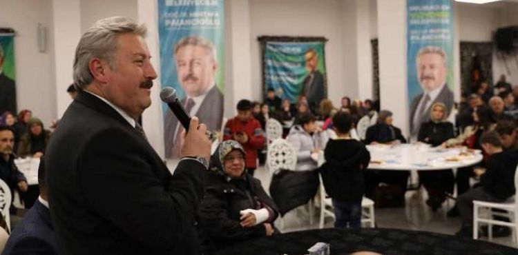 BAŞKAN PALANCIOĞLU, KIRANARDI MAHALLE SAKİNLERİYLE BİR ARAYA GELDİ