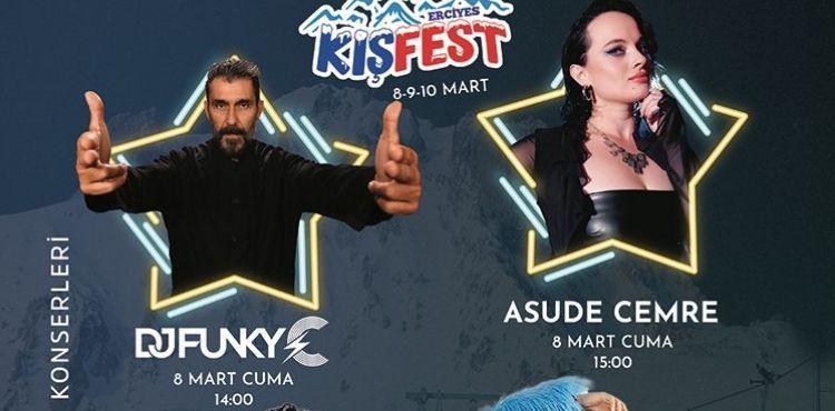 BÜYÜKŞEHİR’DEN ERCİYES’TE KIŞFEST İLE ÜCRETSİZ KONSERLER
