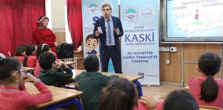 KASKİ’DEN ÖĞRENCİLERE ‘SU TASARRUFU’ EĞİTİMİ
