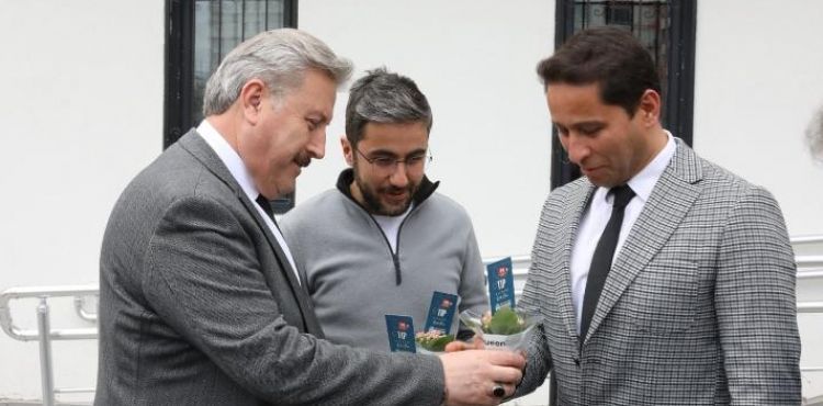 BAŞKAN PALANCIOĞLU, 14 MART'TA SAĞLIK ÇALIŞANLARINI UNUTMADI