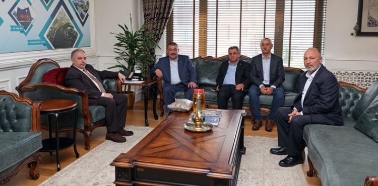 ABDULKADİR GÜNEŞ'TEN BAŞKAN YALÇIN'A TEŞEKKÜR