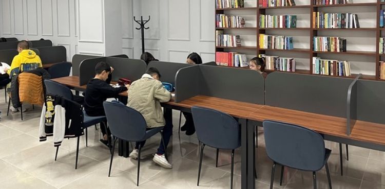 BÜYÜKŞEHİR’İN 13’ÜNCÜ KÜTÜPHANESİ, HİZMET VERMEYE BAŞLADI