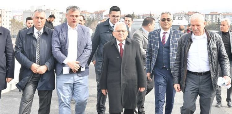 BAŞKAN BÜYÜKKILIÇ, YAKUT MAHALLESİ’NDEKİ 150 MİLYON TL’LİK PROJEYİ YERİNDE İNCELEDİ