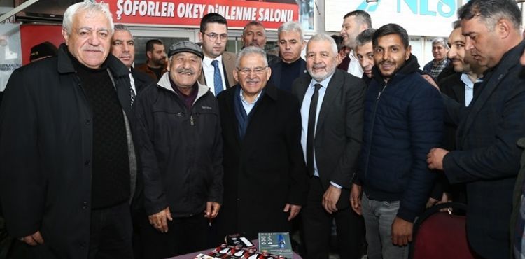 BÜYÜKKILIÇ, NAKLİYECİLER SİTESİ ESNAFINA YENİ PROJESİ “LOJİSTİK MERKEZİNİ” ANLATTI