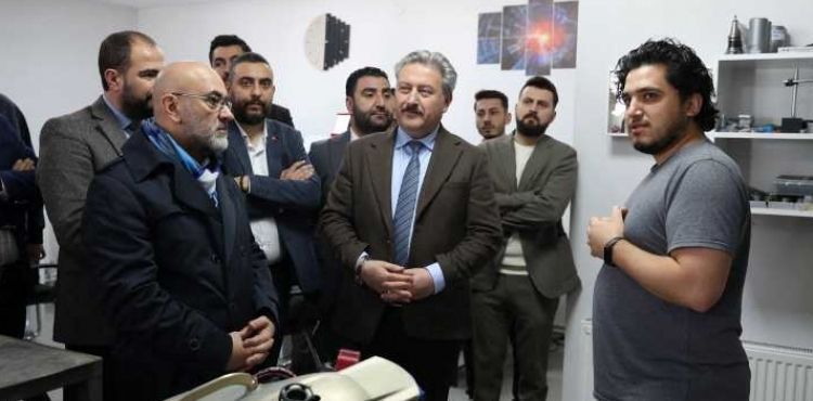 BAŞKAN PALANCIOĞLU, TEKNOPARK’TAKİ FİRMALARI ZİYARET ETTİ