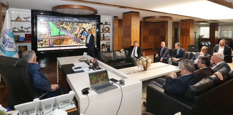 BAŞKAN BÜYÜKKILIÇ’A “KARTAL KATLI KAVŞAĞI” BRİFİNGİ
