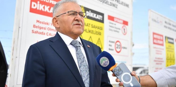 BAŞKAN BÜYÜKKILIÇ, YÜKSEK HIZLI TREN HATTI PROJESİ ŞANTİYESİNDE İNCELEMELERDE BULUNDU
