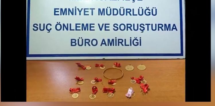 Ziynet eşyası hırsızlığı şüphelisi yakalandı
