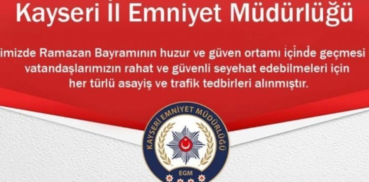 Ramazan Bayram kapsamnda 13 bin 54 trafik ekibi grevlendirildi