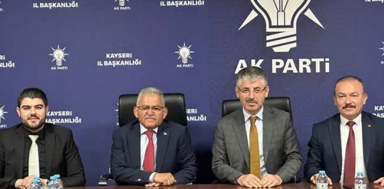 BAŞKAN BÜYÜKKILIÇ, CUMHURBAŞKANI ERDOĞAN İLE BAYRAMLAŞTI