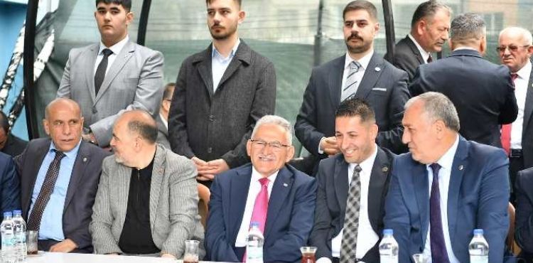 BAŞKAN BÜYÜKKILIÇ, KAYSERİ ÜLKÜ OCAKLARI’NIN DÜZENLEDİĞİ BAYRAMLAŞMA TÖRENİ’NE KATILDI