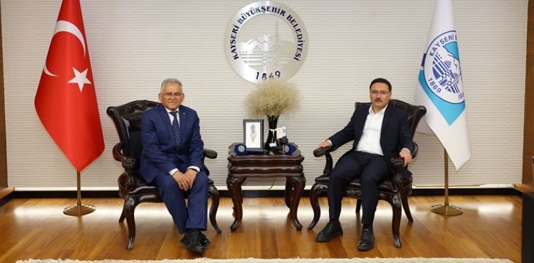 VALİ ÇİÇEK’TEN BAŞKAN BÜYÜKKILIÇ’A ‘HAYIRLI OLSUN’ ZİYARETİ