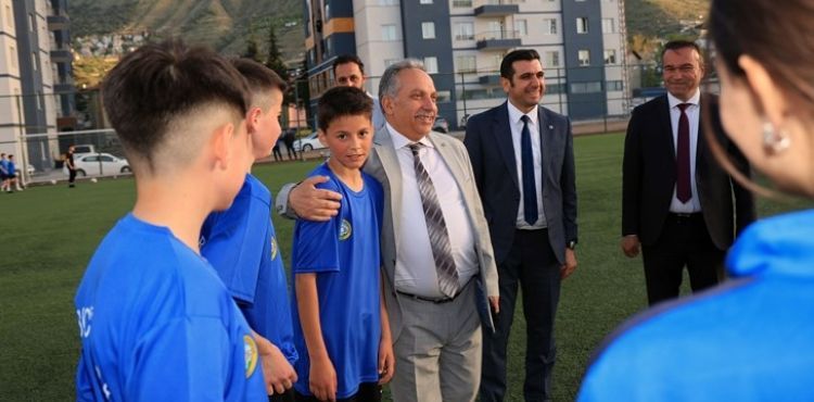 TALAS ALTYAPIDA ULUSLARARASI MAÇ